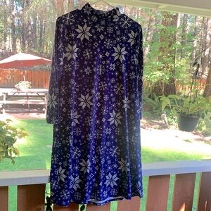 Celebrate Together Snowflake Themed Nightgown